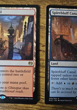 2x Spirebluff Canal - Rare - NM - MTG Kaladesh ⚔B&B - Image 3