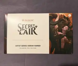 MTG Secret Lair Artist Series: Kieran Yanner RAINBOW FOIL Edition - Sealed - Image 1