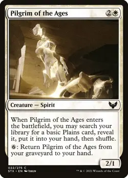 [MTG] Pilgrim of the Ages (Foil) (022) (STX) LP-HP - Image 1