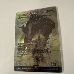 MTG The Cloudsea Djinn - Nyxbloom Ancient - Foil - Showcase, NM-Mint, English Fi - Image 2