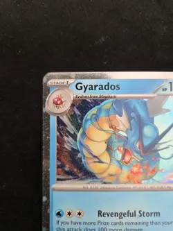Pokemon TCG Paldea Evolved - Gyarados - Holo Rare - 043/193 - NM - Image 2