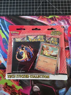 SEALED Pokemon TCG: Ascended Heroes Blister Set of 2 "Charmander & Gastly" - Image 2
