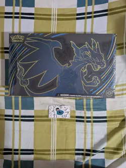 Pokemon TCG Mega Charizard EX Ultra Premium Collection UPC x2 + Ace Wanted Funko - Image 1