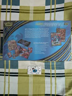 Pokemon TCG Mega Charizard EX Ultra Premium Collection UPC x2 + Ace Wanted Funko - Image 3