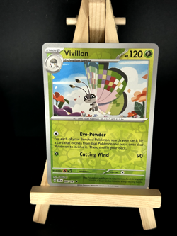 Vivillon Reverse Holo 007/191 Pokemon Karte TCG aus Sturmische Funken ENG - Image 1