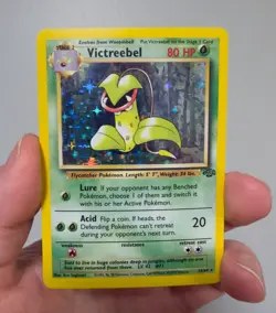 HOLO VINTAGE Pokemon Victreebel #14/64 WOTC 1999 Jungle - Image 1