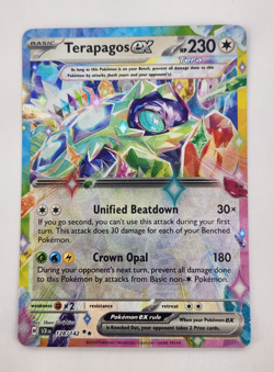 Terapagos ex 128/142 - Stellar Crown - Pokemon TCG - Double Rare- LP - Image 1