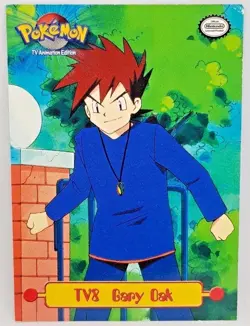 Pokemon Topps Tv Animation Edition 1999 TV8 Gary Oak - Image 1