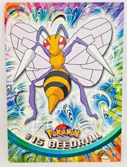 Pokemon Topps Tv Animation Edition 1999 #15 Beedrill - Image 1