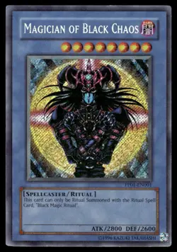 Yu-Gi-Oh TCG Premium Pack 1 #PP01-EN001 Magician of Black Chaos Secret Rare - Image 1