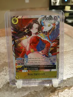 One Piece TCG Boa Hancock Op14-112 SR Azures Of The Seven Seas - Image 1