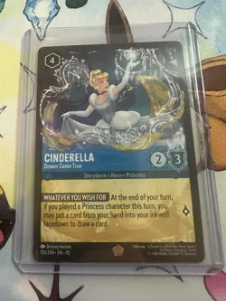 Cinderella Dream Come True Disney Lorcana 155/204 Whispers in the Well - Image 1
