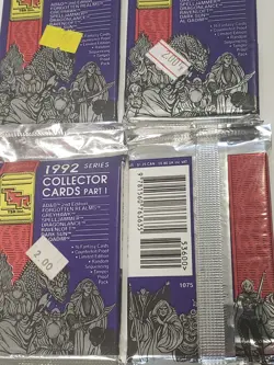 Dungeons And Dragons TSR 1992 Series 1 Collector Cards Limited Edition Sealed 4 - Image 3