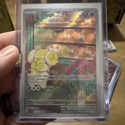 Fidough Scarlet & Violet Base Set Illustration Card 213/198 NM/M Condition - Image 1