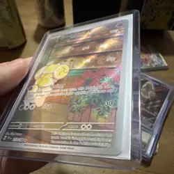 Fidough Scarlet & Violet Base Set Illustration Card 213/198 NM/M Condition - Image 2