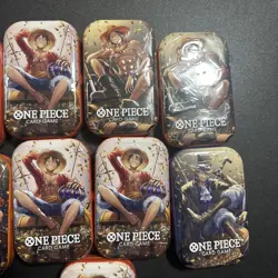 ONE PIECE CARD GAME - Mini TIN PACK Lot Of 9 Tins Set VOL. 2 - Image 2
