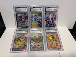 Lot Of 6 X CGC 10 GEM MINT Pokemon Cards - Read Description For Cards List - Image 1