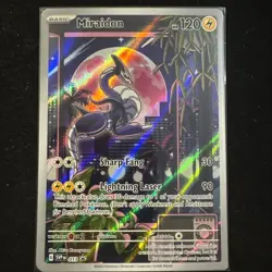 Pokemon TCG Miraidon SVP Black Star Promos Holo Card SVP013 Sealed NM Condition - Image 1