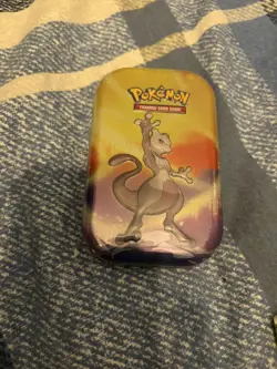 Pokemon Trading Card Game Kanto Power Mini Tin 24 Mewtwo - New & Sealed - Image 1
