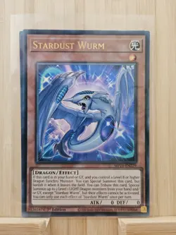 MP24-EN229 Stardust Wurm Ultra Rare Yu-Gi-Oh Card 1st NM/LP - Image 1