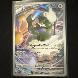 Tornadus 210 SV Scarlet & Violet Promo Holo Card Near Mint Condition - Image 1