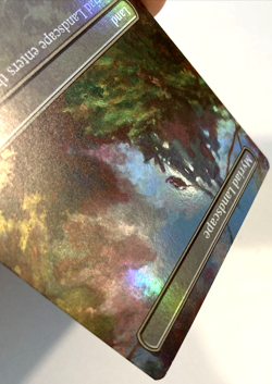 MTG Myriad Landscape *BORDERLESS FOIL* Commander Masters 0660 Pack Fresh - Image 4