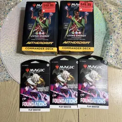 MtG - Aetherdrift Commander Deck - Living Energy NEW/SEALED Lot Deal - Image 1