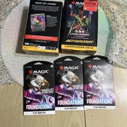 MtG - Aetherdrift Commander Deck - Living Energy NEW/SEALED Lot Deal - Image 2