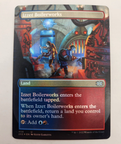 LP Izzet Boilerworks (Foil Borderless Alternate Art) [Double Masters 2022] - Image 1