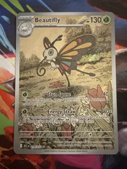 Beautifly 219/217 IR Ascended Heroes Mega Evolution NM Mint English Pokemon TCG - Image 1