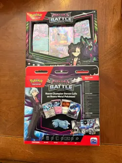 Sealed Set Of 2 Pokemon TCG Rival Battle Deck MARNIE And STEVEN Destined Rivals - Image 2