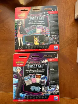 Sealed Set Of 2 Pokemon TCG Rival Battle Deck MARNIE And STEVEN Destined Rivals - Image 3
