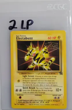 Electabuzz (Movie Promo) 02/53 Pokemon Wotc Promo Regular LP - Image 3