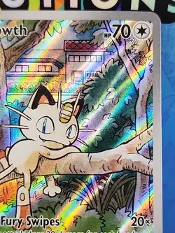 Pokemon Mega Evolution Phantasmal Flames Meowth 106/094 - Image 3