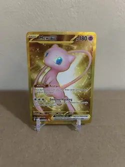Pokemon Scarlet & Violet 151 - Mew EX 205/165 Hyper Rare Gold Non-Metal - Image 1