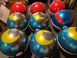 Pokemon TCG x9 Empty Pokeball Tins - Image 1
