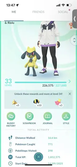 Pokemon Go (Stage 33) Shiny Riolu ( 20 Shinys ) - Image 1