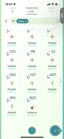 Pokemon Go (Stage 33) Shiny Riolu ( 20 Shinys ) - Image 4