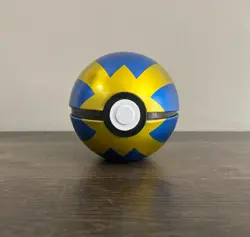 Pokemon Quick Ball Pokeball Collectible Tin Empty No Packs Cosplay Decorations - Image 1