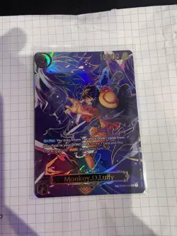 Monkey D. Luffy OP09-119 SEC SP ENG ONE PIECE OP13 Carrying on His Will Alt Art - Image 1