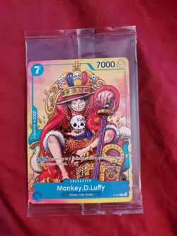 Monkey D Luffy 2024 Convention Promo P-043. Non-foil NYCC English Still Sealed. - Image 1