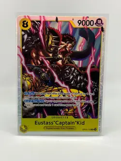 One Piece TCG - Royal Blood English - Eustass "Captain" Kid #OP10-112 SR Foil - Image 1