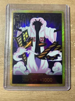 DON Card Caesar Clown PRB-02 [Gold Frame] THE BEST vol.2 One Piece English NM - Image 1