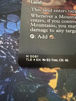Volcano of Roku's Island BORDERLESS FOIL-NM/M-Avatar: The Last Airbender - Image 2