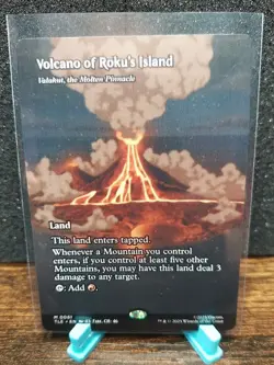 Volcano of Roku's Island M0061- Avatar: The Last Airbender Magic the Gathering - Image 1