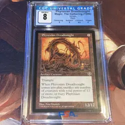 Phyrexian Dreadnought X1 Mtg Mirage CGC 8 Nm/Lp - Image 1