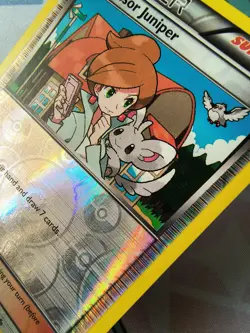 Pokemon Card TCG - Professor Juniper - 98/108 - Reverse Holo - BW Dark Explorers - Image 2