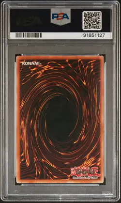 2003 YU-GI-OH! STARTER DECK: JOEY #001 RED-EYES B. DRAGON PSA 4 - Image 2