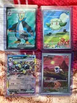 IR fullart ex tara pokemon card lot free gift with purchase - Image 1