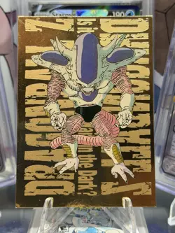 Frieza G10 Gold Foil Vintage Card JPP/AMADA 1999 Funimation Dragon Ball Z - Image 2